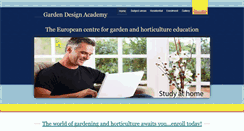 Desktop Screenshot of gardendesignacademy.com